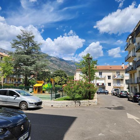 Agreable Appartement F3 Climatise Corte  Kültér fotó